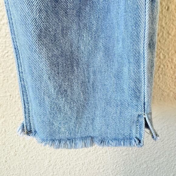 KanCan High Rise Distressed Straight Leg Jeans Size 28 - Picture 4 of 7